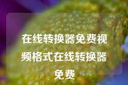 在线转换器免费视频格式在线转换器免费