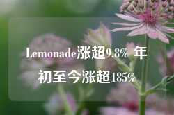 Lemonade涨超9.8% 年初至今涨超185%